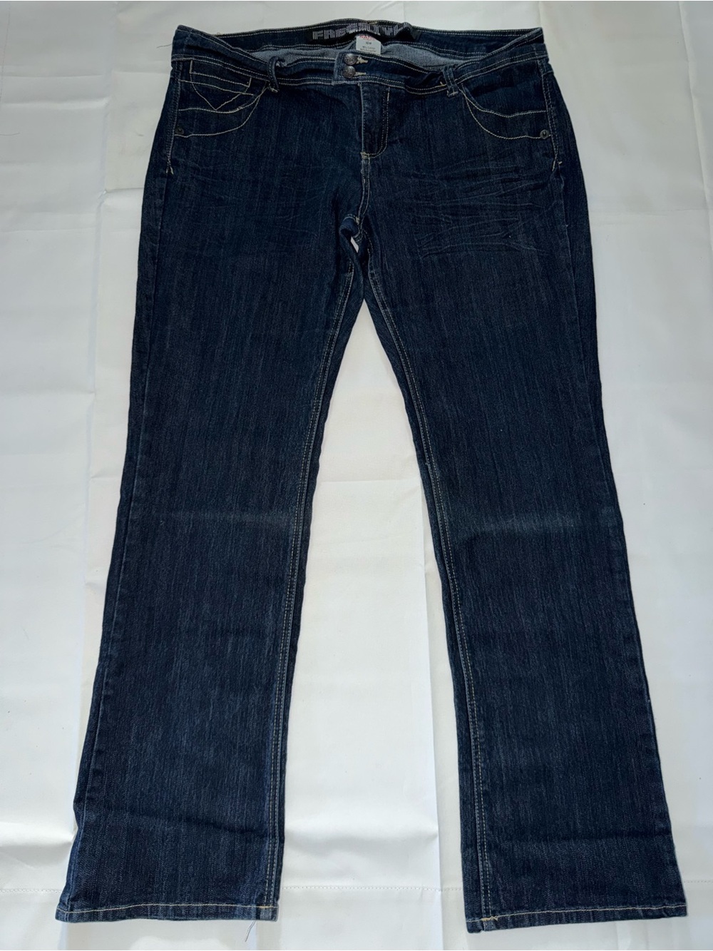 Freestyle Dark Blue Boot-Cut Jeans
